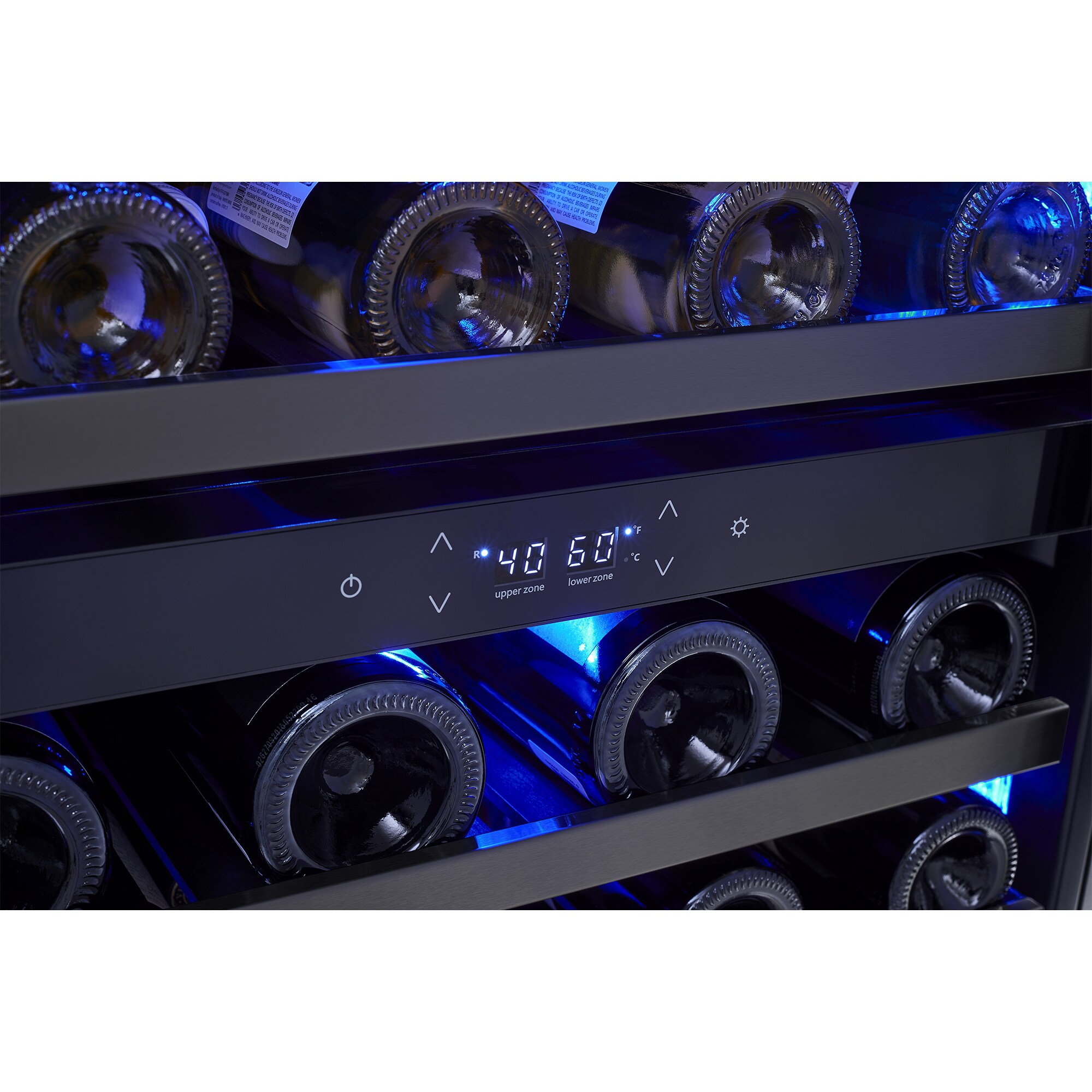 Zephyr Presrv 24 in. Undercounter Wine Cooler with Dual Zones & 45