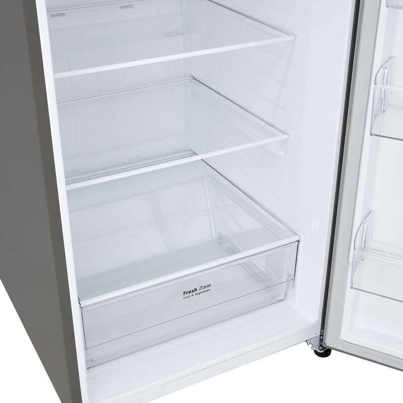 LG 28 in. 17.5 cu. ft. Garage Ready Top Freezer Refrigerator - PrintProof Stainless Steel, PrintProof Stainless Steel, hires