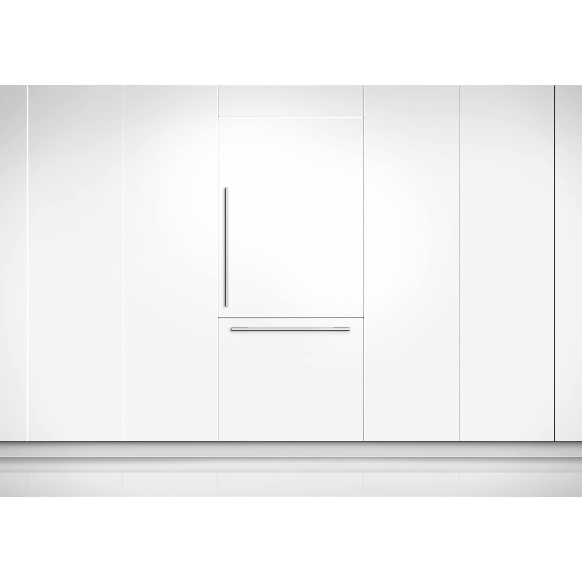 Fisher & Paykel Series 7 Integrated 36 in. Built-In 16.8 cu. ft. Smart Counter Depth Bottom Freezer Refrigerator with Ice Maker Right Hinged - Custom Panel Ready, , hires