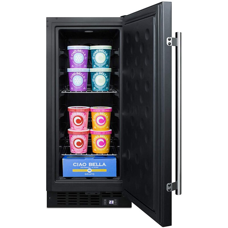 Summit 15" 2.4 Cu. Ft. BuiltIn or Freestanding Upright Compact Freezer