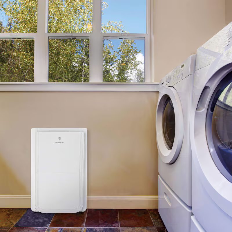 Friedrich 50 Pint 2-Speed Dehumidifier with Built-In Drain Pump, , hires