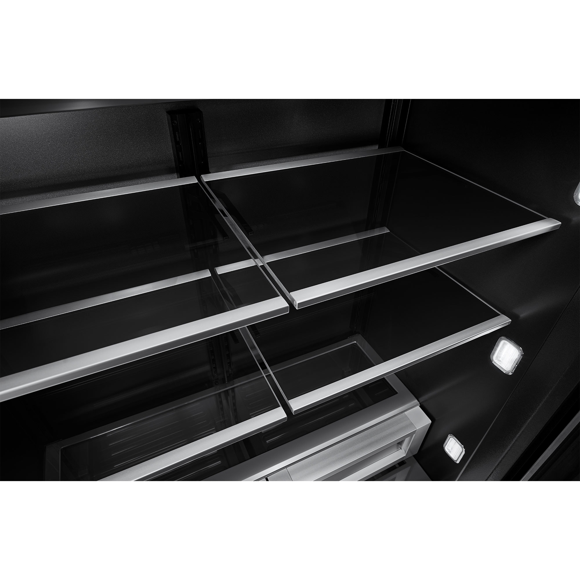 JennAir 36 in. Left-Hinged Built-In 20.9 cu. ft. Counter Depth Bottom Freezer Refrigerator - Custom Panel Ready, , hires