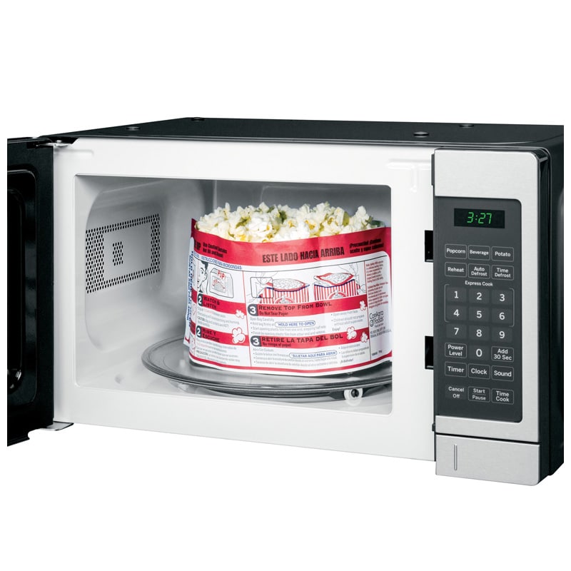 GE 17 in. 0.7 cu.ft Countertop Microwave with 10 Power Levels