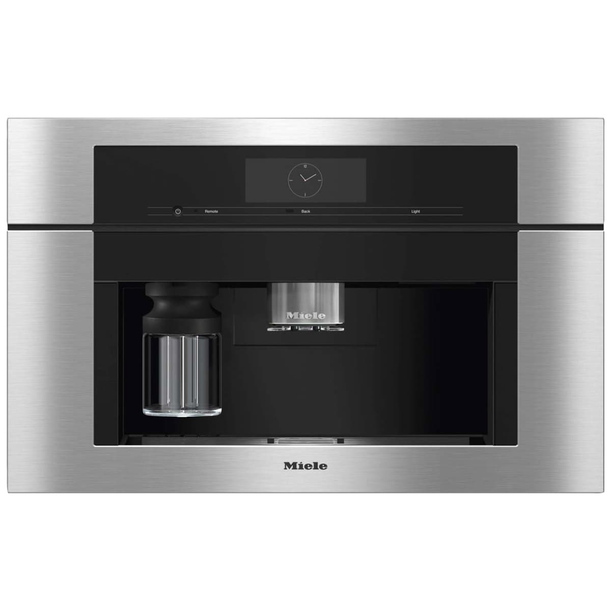 Miele Builtin Coffee Machine with CoffeeSelect & AutoDescale Clean Touch Steel P.C. Richard