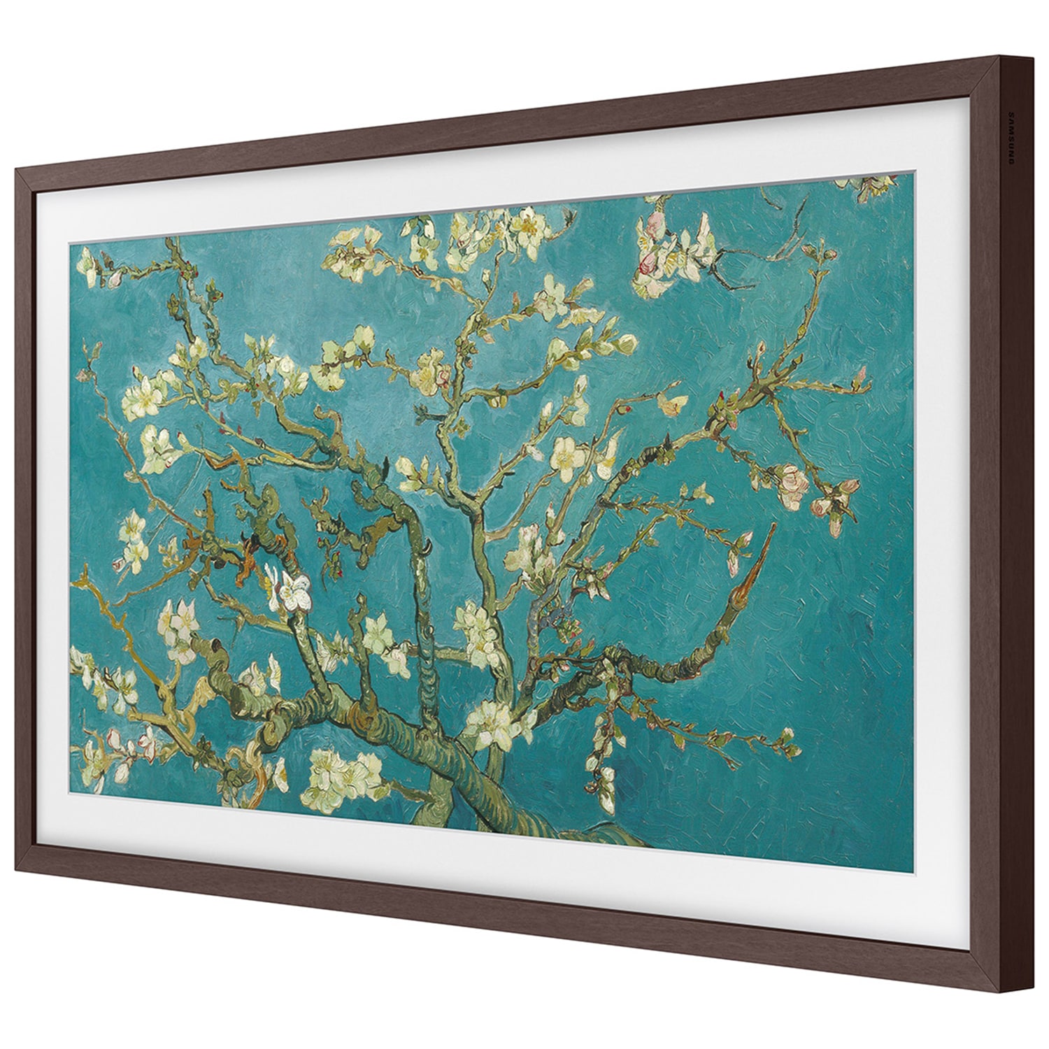 Samsung 32" The Frame Customizable Bezel Compatible with Samsung 2021-2024 The Frame TVs - Brown, , hires