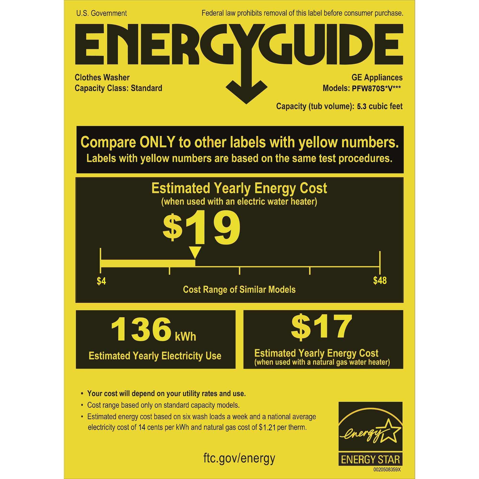 GE Profile 28 in. 5.3 cu. ft. Smart Stackable Front Load Energy Star Washer with UltraFresh Vent System+, Sanitize & Steam Cycle - White, , hires