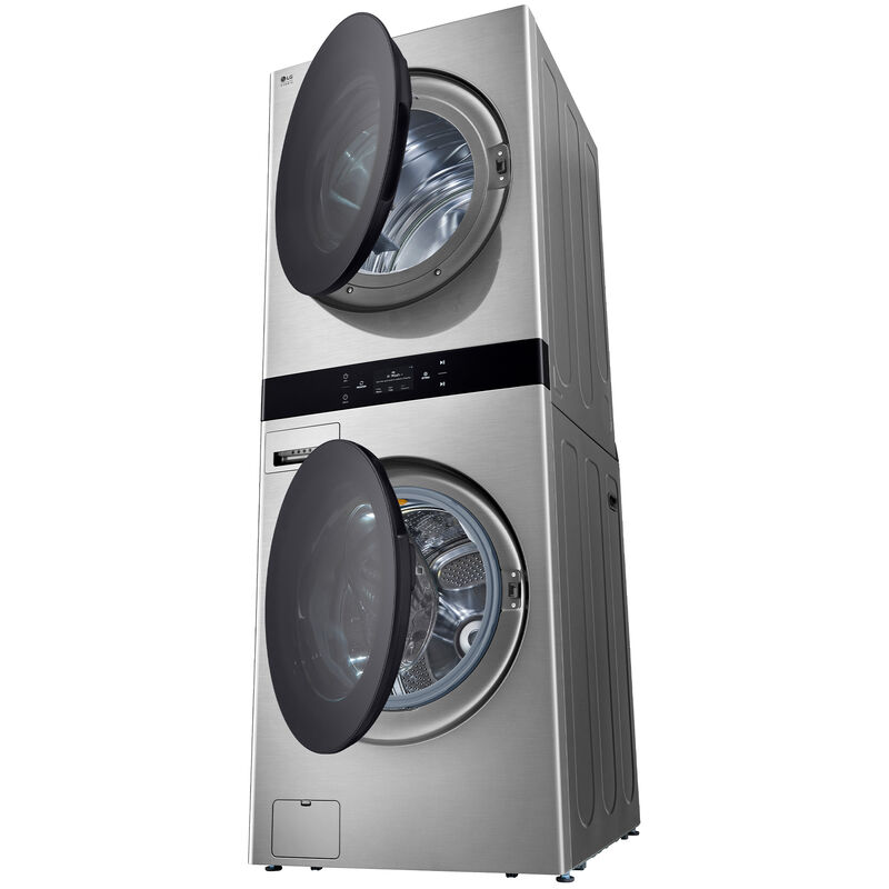 LG 27 in. 5.0 cu. ft. Smart Electric Front Load WashTower with AI