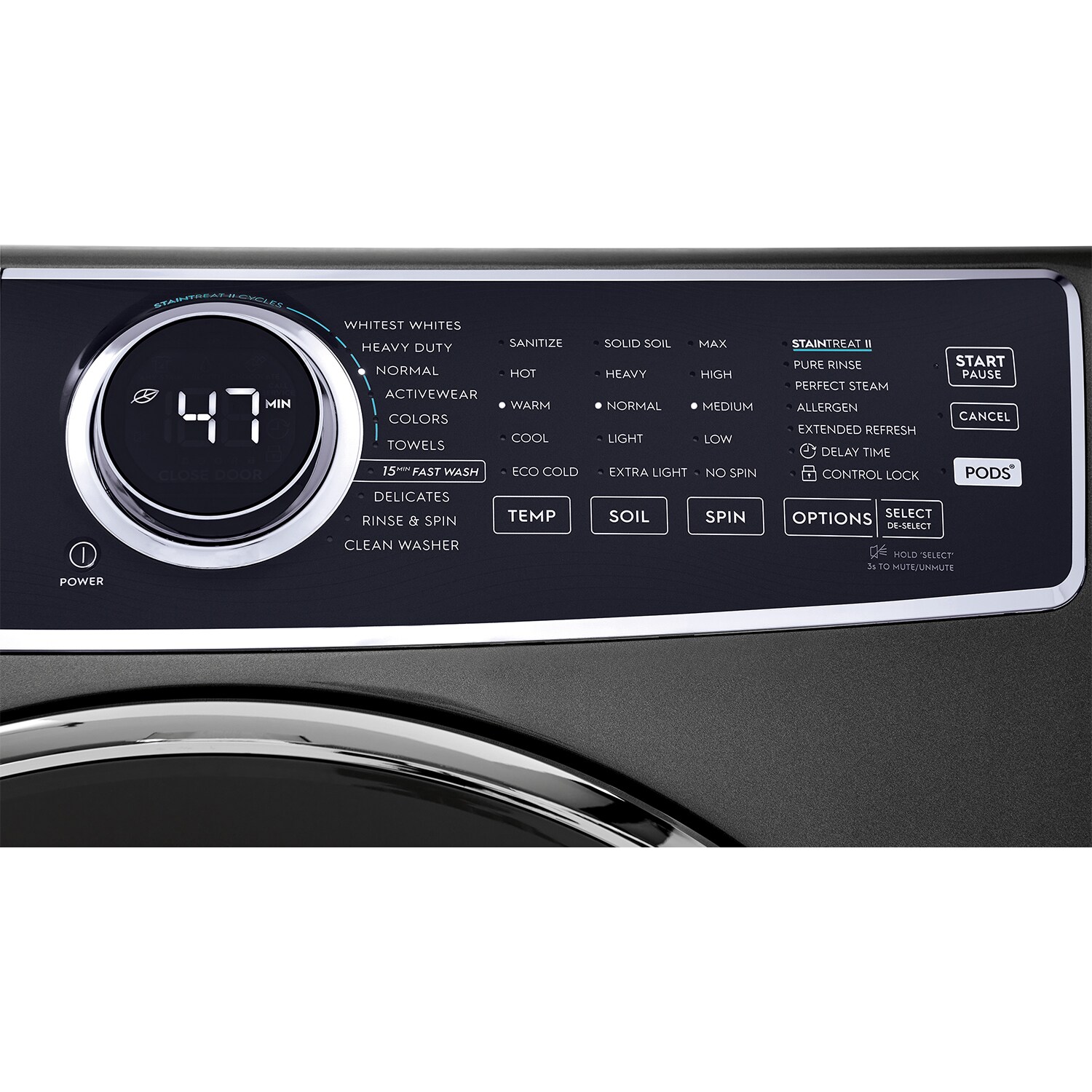 Electrolux 27 in. 4.5 cu. ft. Stackable Front Load Washer with Perfect Steam & LuxCare Plus Wash