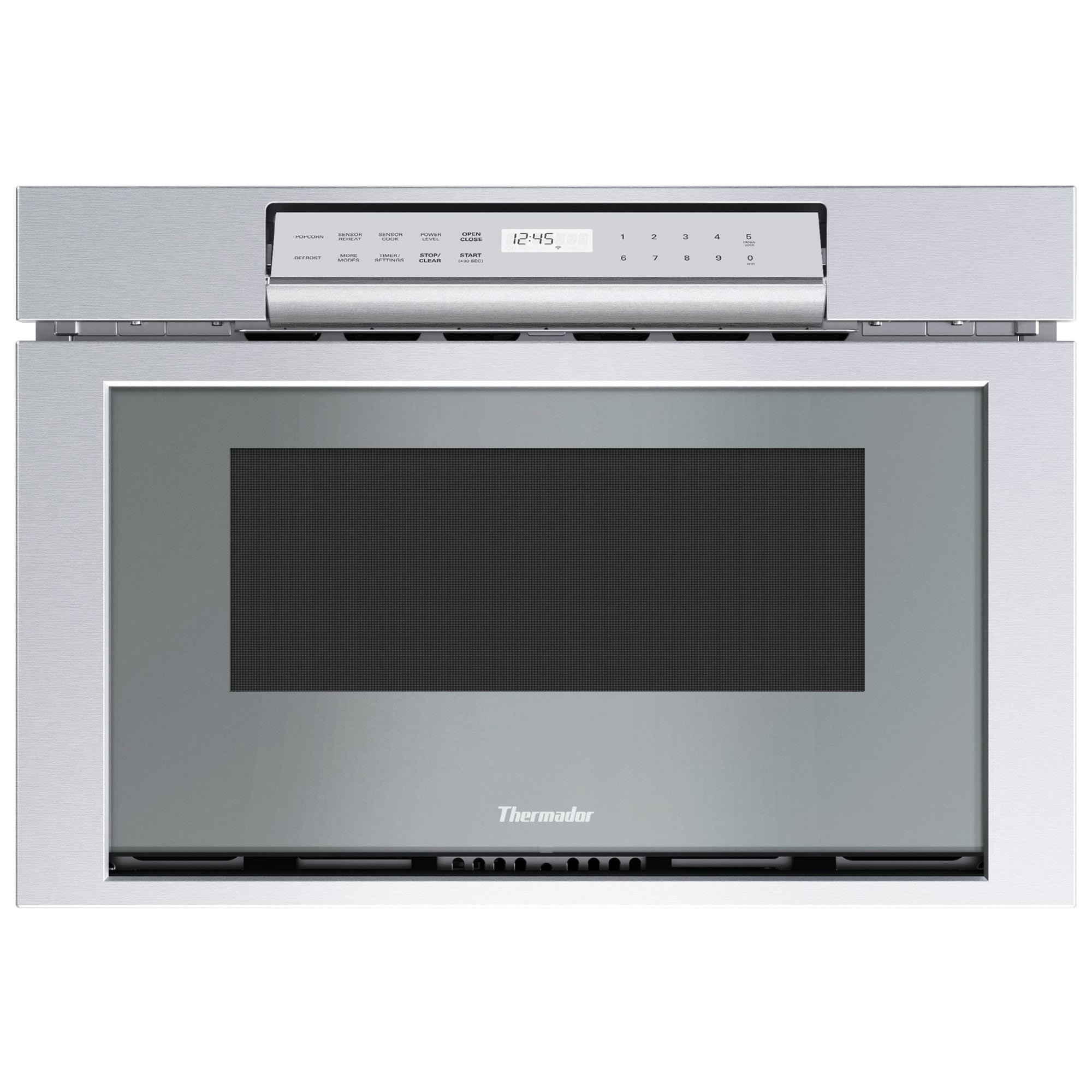 Thermador Masterpiece & Professional Series 24 in. 1.2 cu. ft. 950W Smart Drawer Microwave with Sensor Cooking - Stainless Steel, , hires