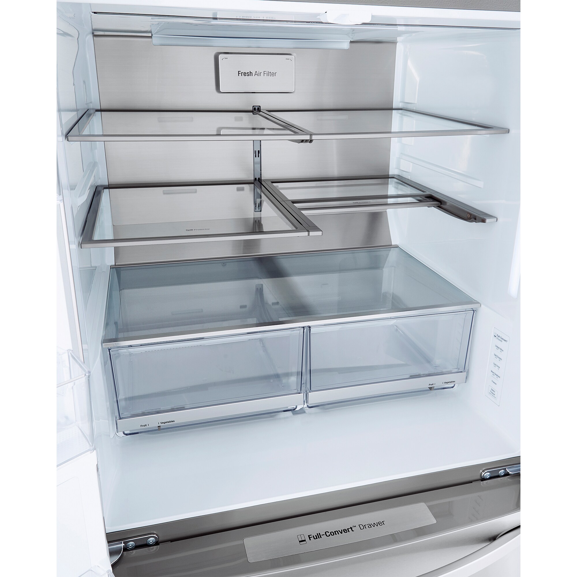 LG 36 in. 29.5 cu. ft. Smart 4-Door French Door Refrigerator with Ice & Water Dispenser - Stainless Steel, , hires
