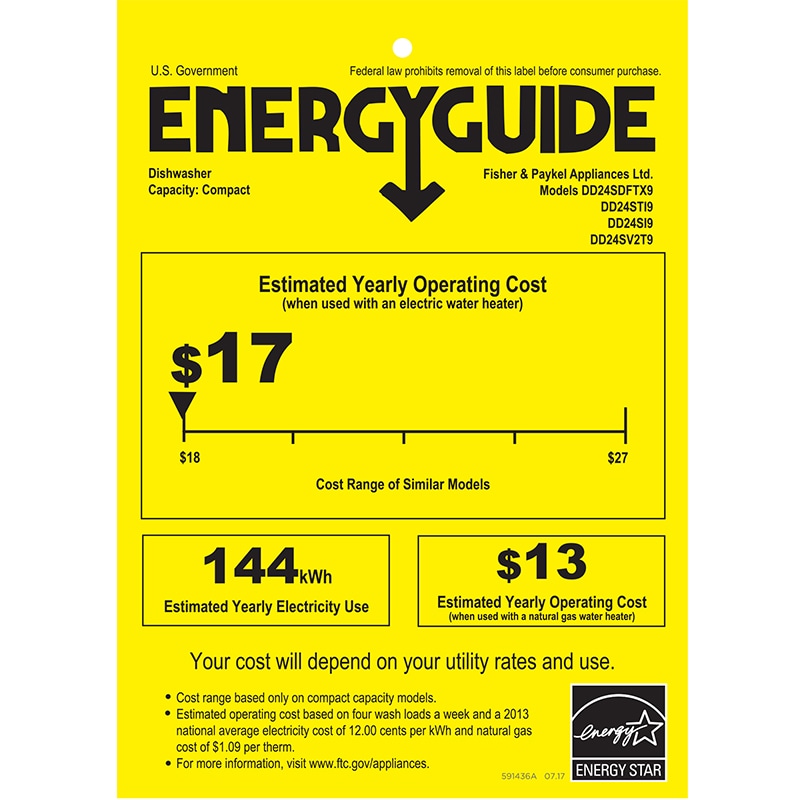 Fisher & Paykel Series 9 24 in. Smart Dishwasher with Top Control & 42 dBa Sound Level - Stainless Steel, , hires