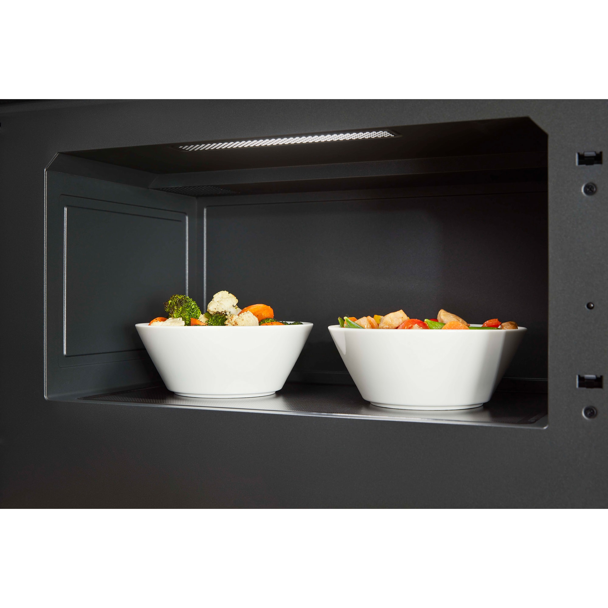 KitchenAid 30 in. 1.1 cu. ft. 1000W Over-the-Range Microwave with 400 CFM & Sensor Cooking - Stainless Steel with PrintShield Finish, Stainless Steel with PrintShield Finish, hires