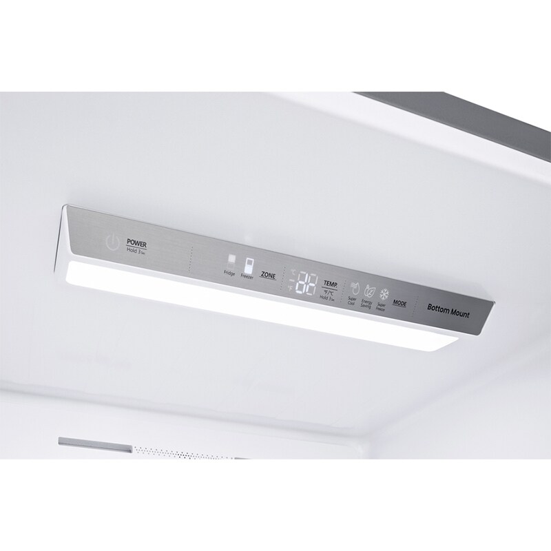 Summit 28 in. 14.6 cu. ft. Counter Depth Bottom Freezer Refrigerator - Stainless Steel, , hires