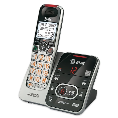 AT&T DECT 6.0 Expandable Cordless Phone with Digital Answering System, , hires