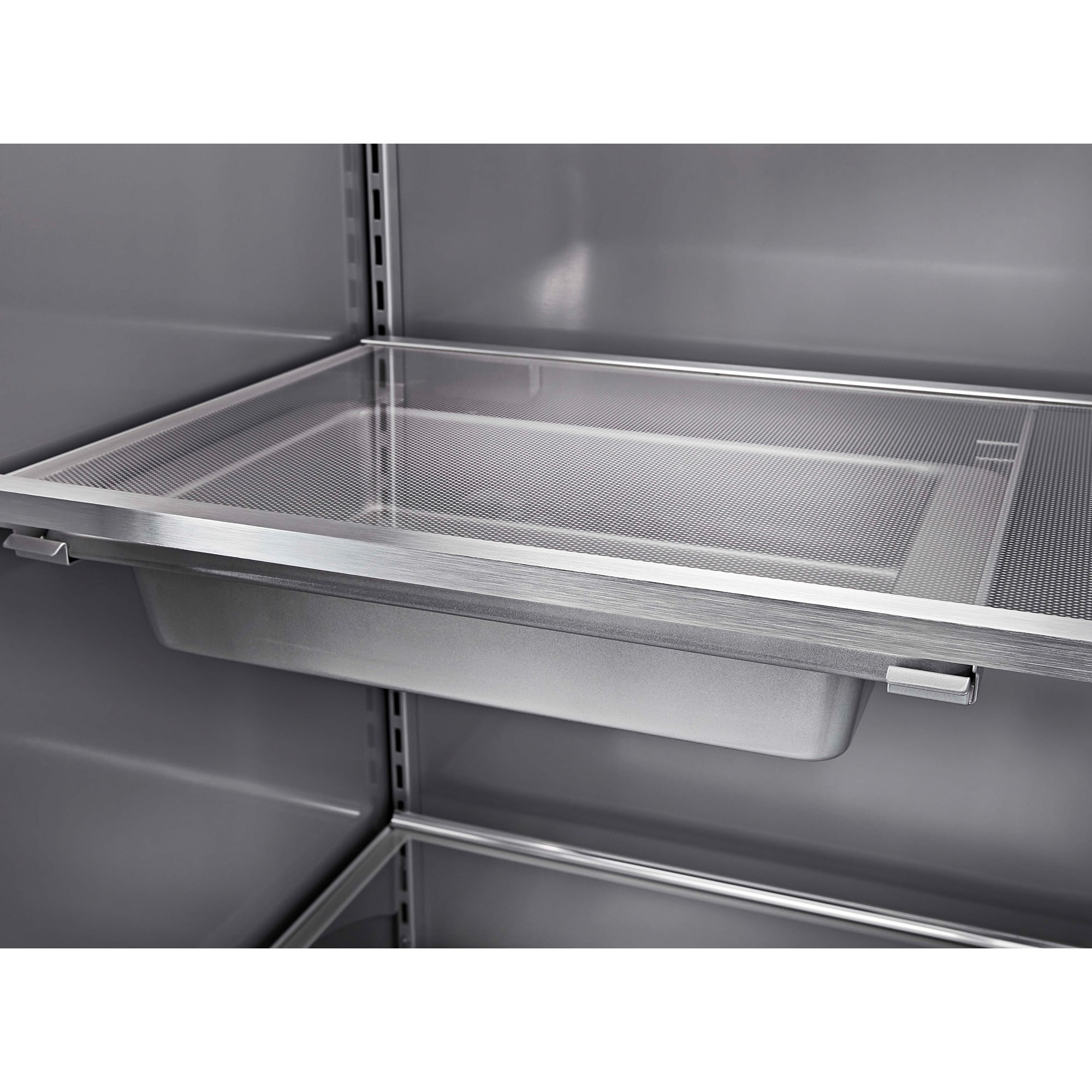 KitchenAid 42 in. 25.5 cu. ft. Built-In Counter Depth Side by Side Refrigerator with Ice Maker - Custom Panel Ready, , hires