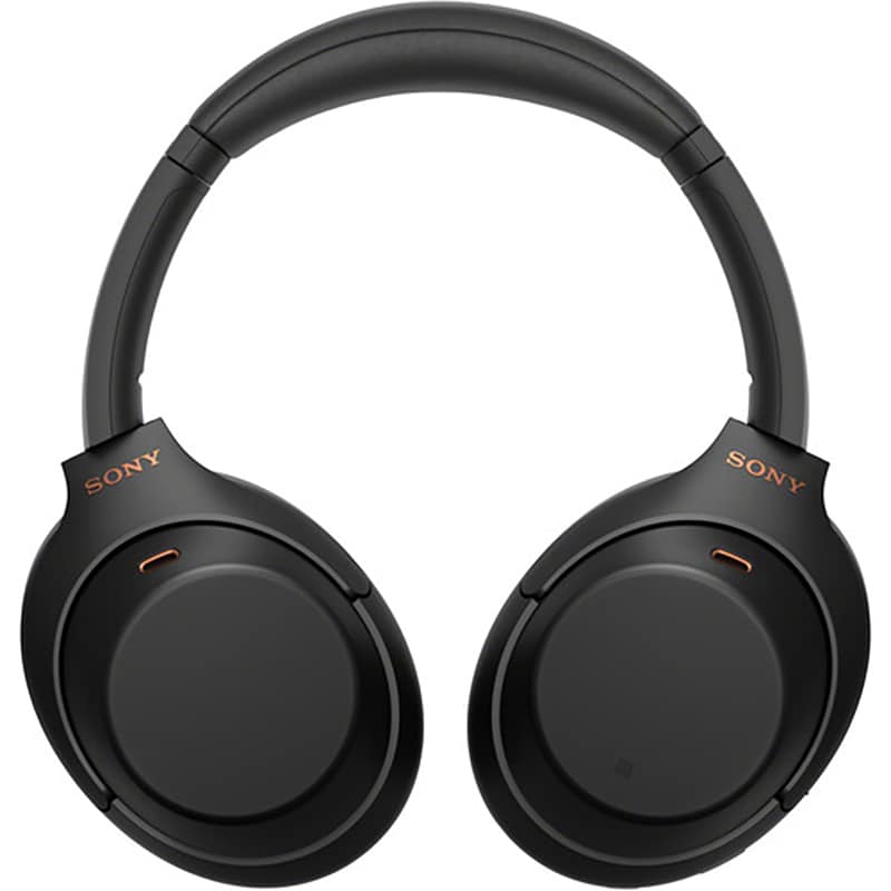 Sony - WH-1000XM4 Wireless Noise-Cancelling Over-the-Ear Headphones - Black, , hires