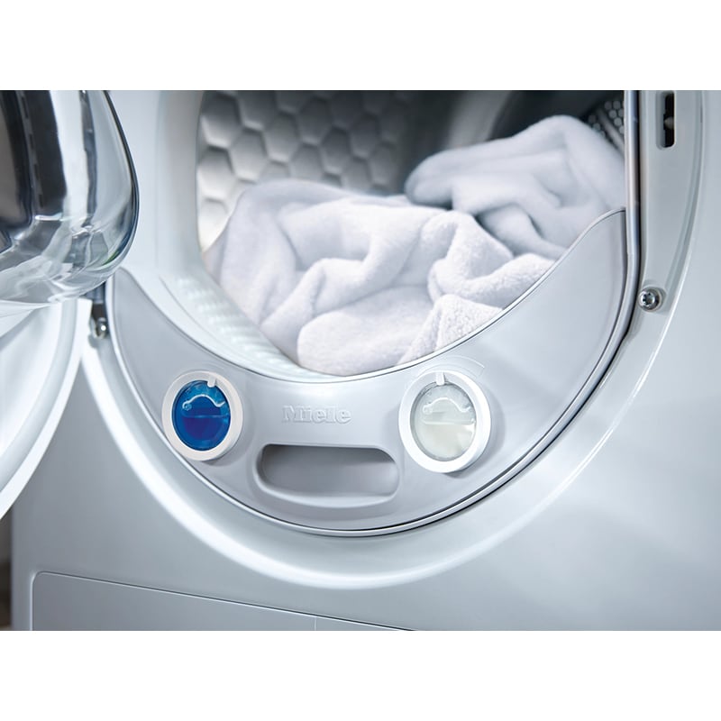 Miele 24 in. 4.0 cu. ft. Smart Stackable Ventless Electric Dryer with Heat Pump - White, , hires