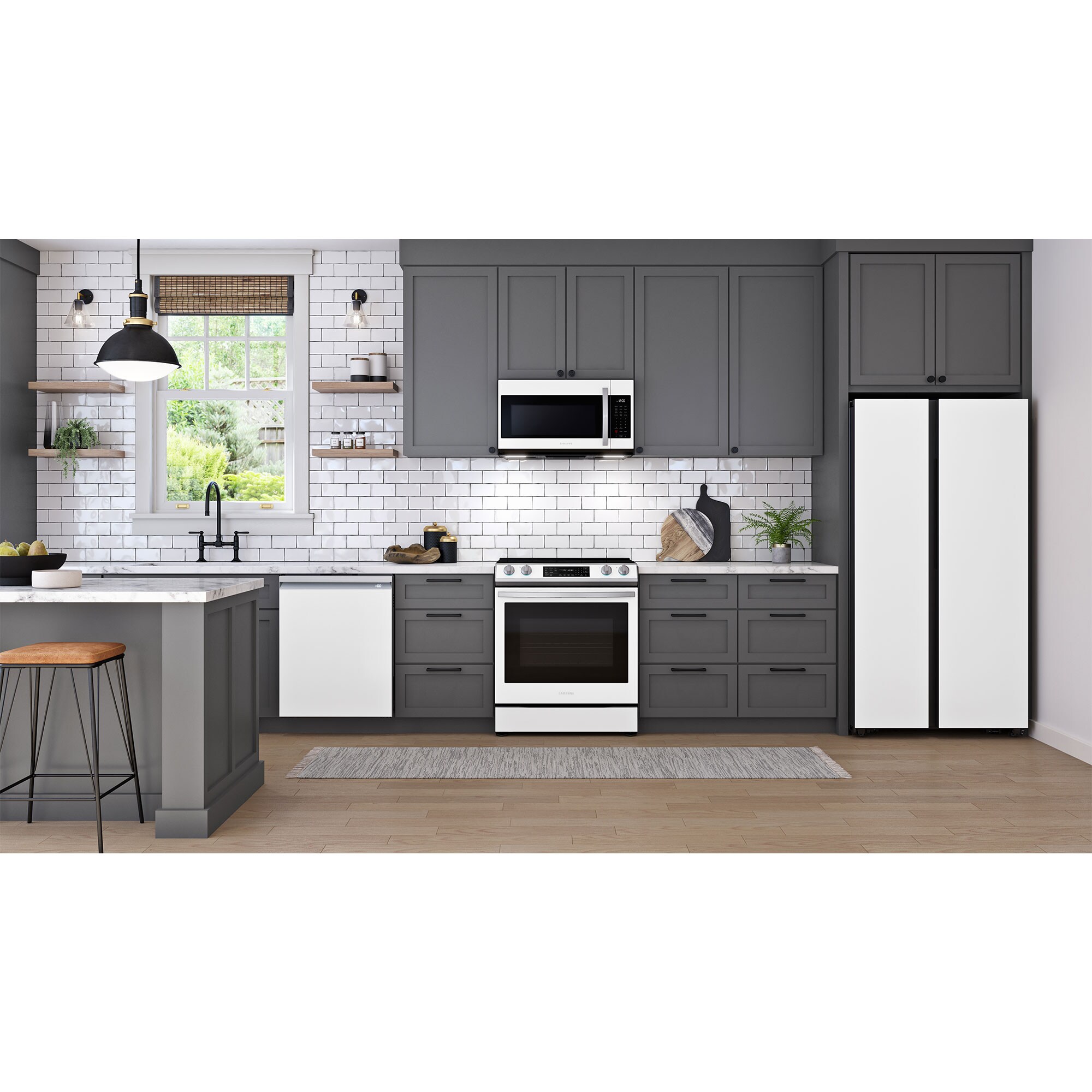 Samsung Bespoke 36 in. 28.0 cu. ft. Smart SidebySide Refrigerator