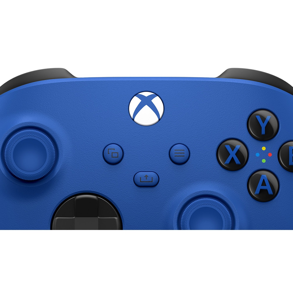 Xbox - Wireless Controller for Xbox Series X, Xbox Series S, and Xbox One - Shock Blue, Shock Blue, hires