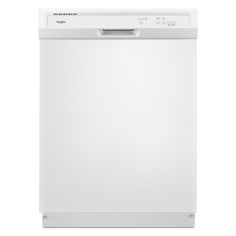 Whirlpool 24" Dishwasher with 63 dBA Quiet Level, 3 Wash Cycles