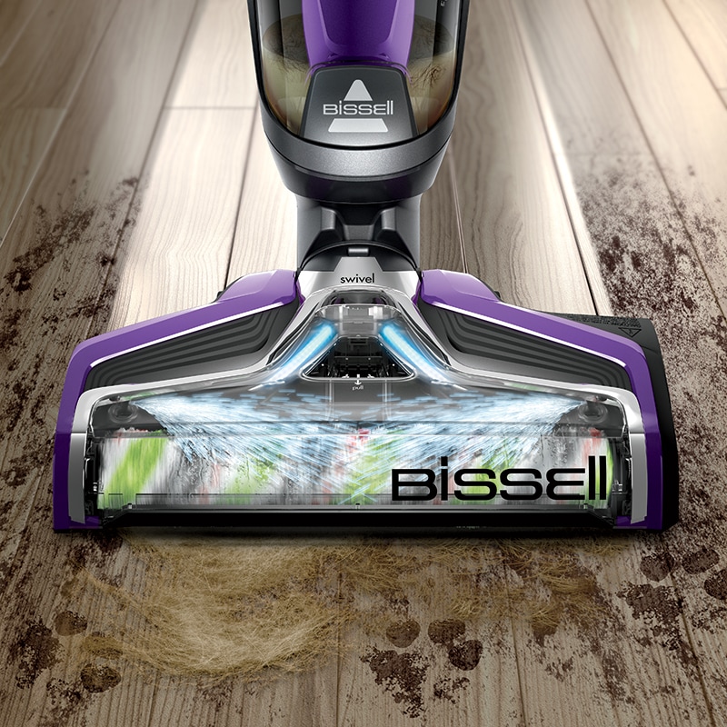 Bissell CrossWave Pet Pro Wet/Dry Multi-Surface Vacuum - Titanium With Grapevine Purple and Sparkle Silver, , hires