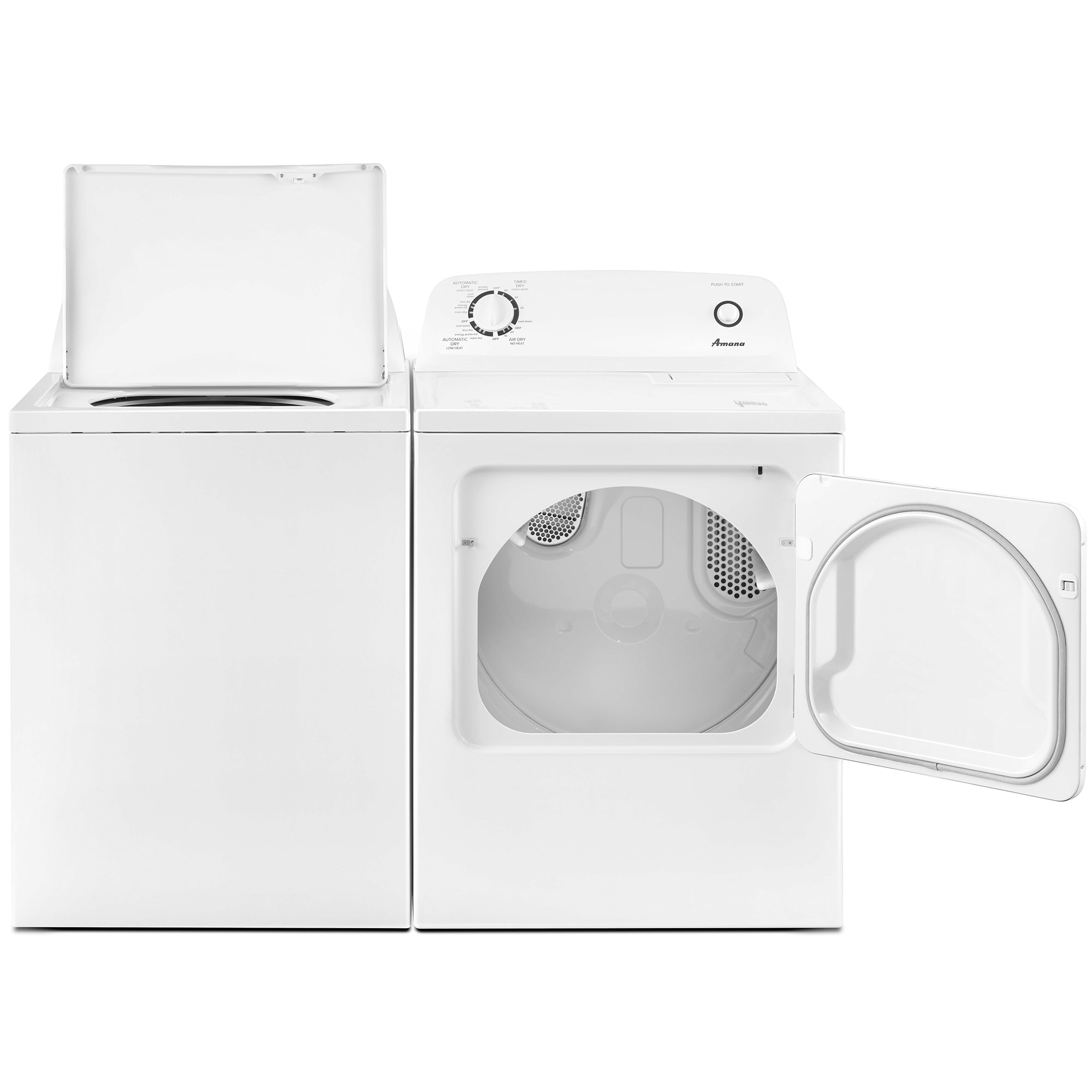 Amana 29 in. 6.5 cu. ft. Electric Dryer with Wrinkle Prevent Option - White, , hires