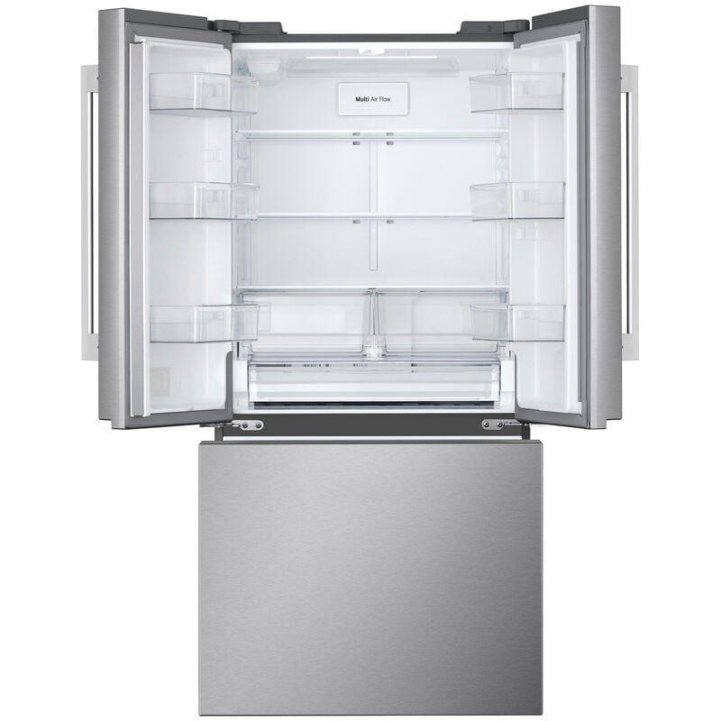 LG 33 in. 25.1 cu. ft. Smart French Door Refrigerator with Ice Maker - PrintProof Stainless Steel, , hires