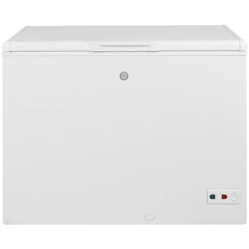GE 44 in. 10.7 cu. ft. Chest Freezer with Manual Defrost White P.C
