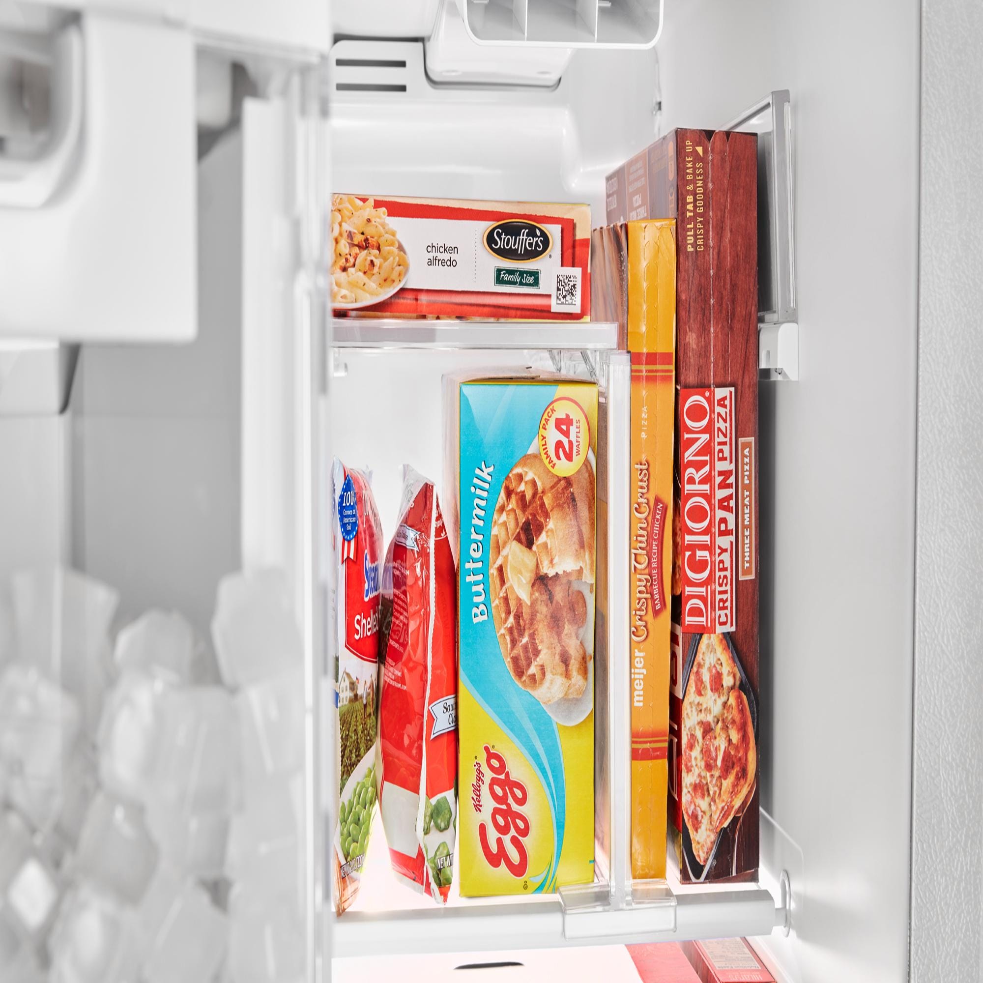 Maytag 36 in. 24.5 cu. ft. Side by Side Refrigerator with Ice & Water Dispenser - White, White, hires