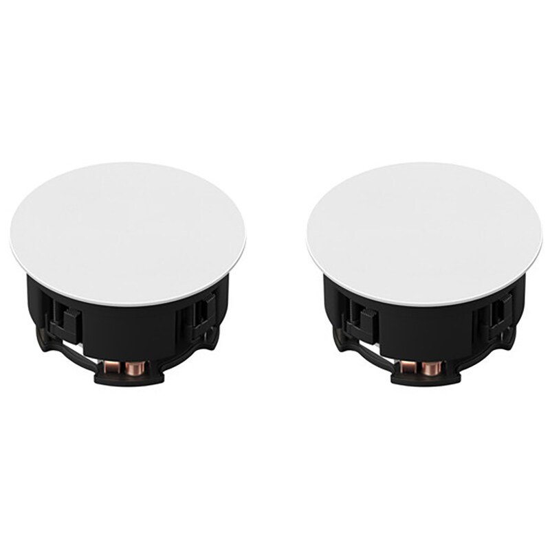 Sonos Architectural 6-1/2" Passive 2-Way In-Ceiling Speakers (Set) - White, , hires