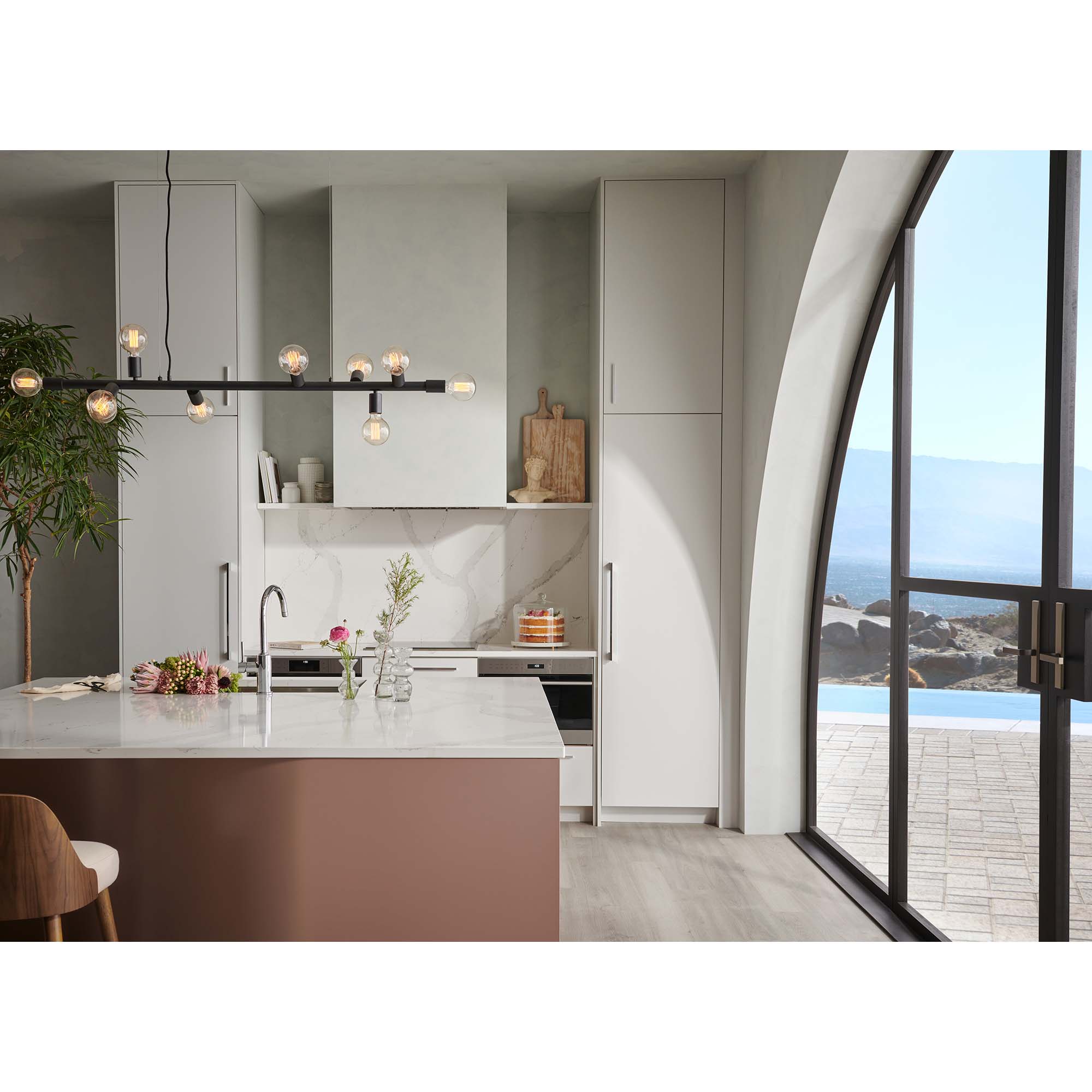 Wolf 34 in. Ducted Standard Style Range Hood with 2 LED Lights - Stainless Steel, , hires