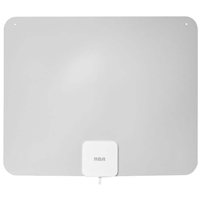 RCA Ultra-Thin Multi-Directional Indoor Amplified HDTV Antenna, , hires