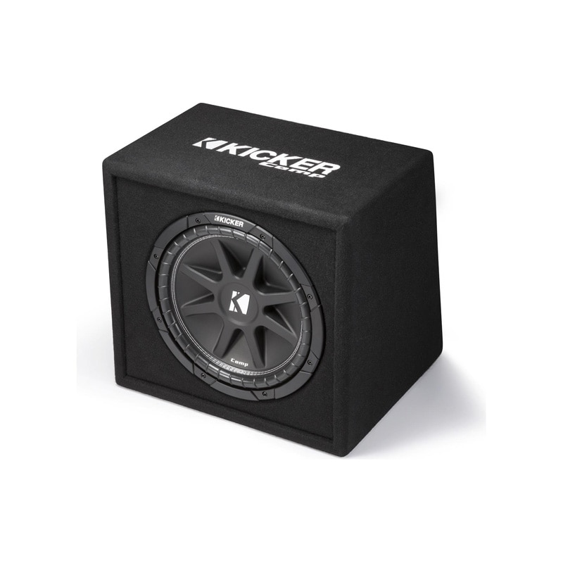 Kicker 12" 4 Ohm Ported Subwoofer Box, , hires
