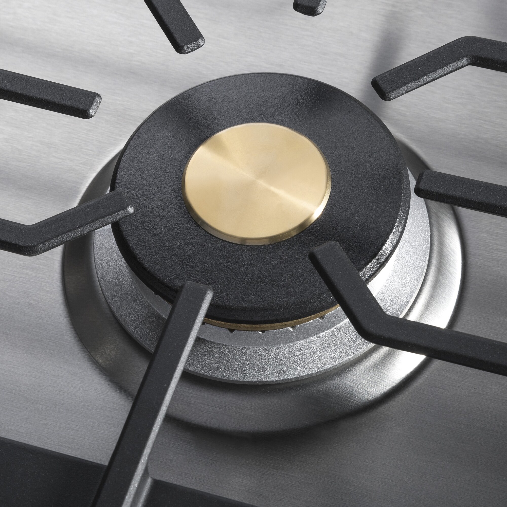 Monogram 36 in. 5-Burner Smart Natural Gas Cooktop with Griddle, Simmer Burner & Power Burner - Stainless Steel, , hires