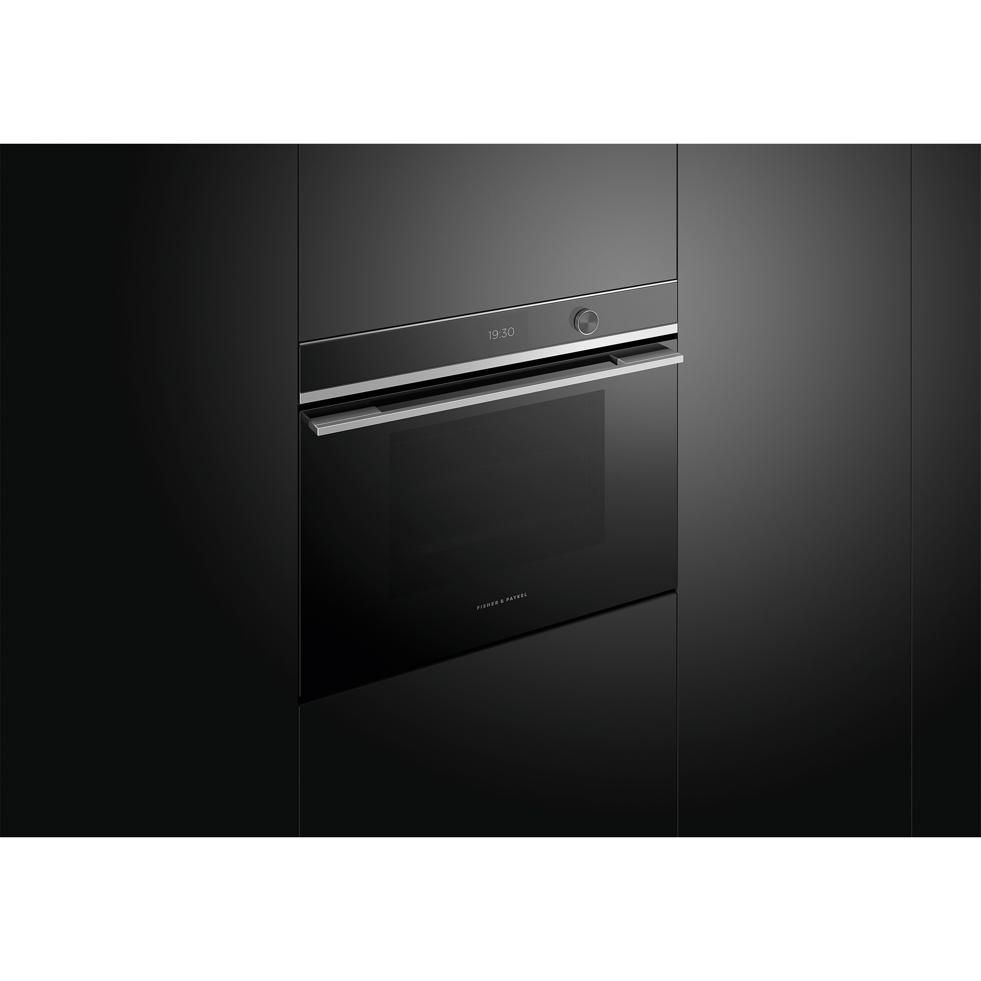 Fisher & Paykel Series 11 30 in. 3 cu. ft. Smart Steam Electric Single Wall Oven with True European Convection & Sensor Cooking - Stainless Steel, , hires