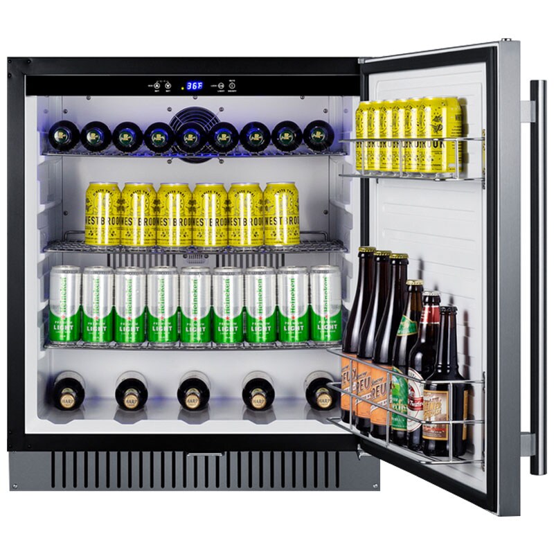 Summit 27 in. 4.9 cu. ft. ADA Compliant Outdoor Undercounter Refrigerator - Stainless Steel, , hires