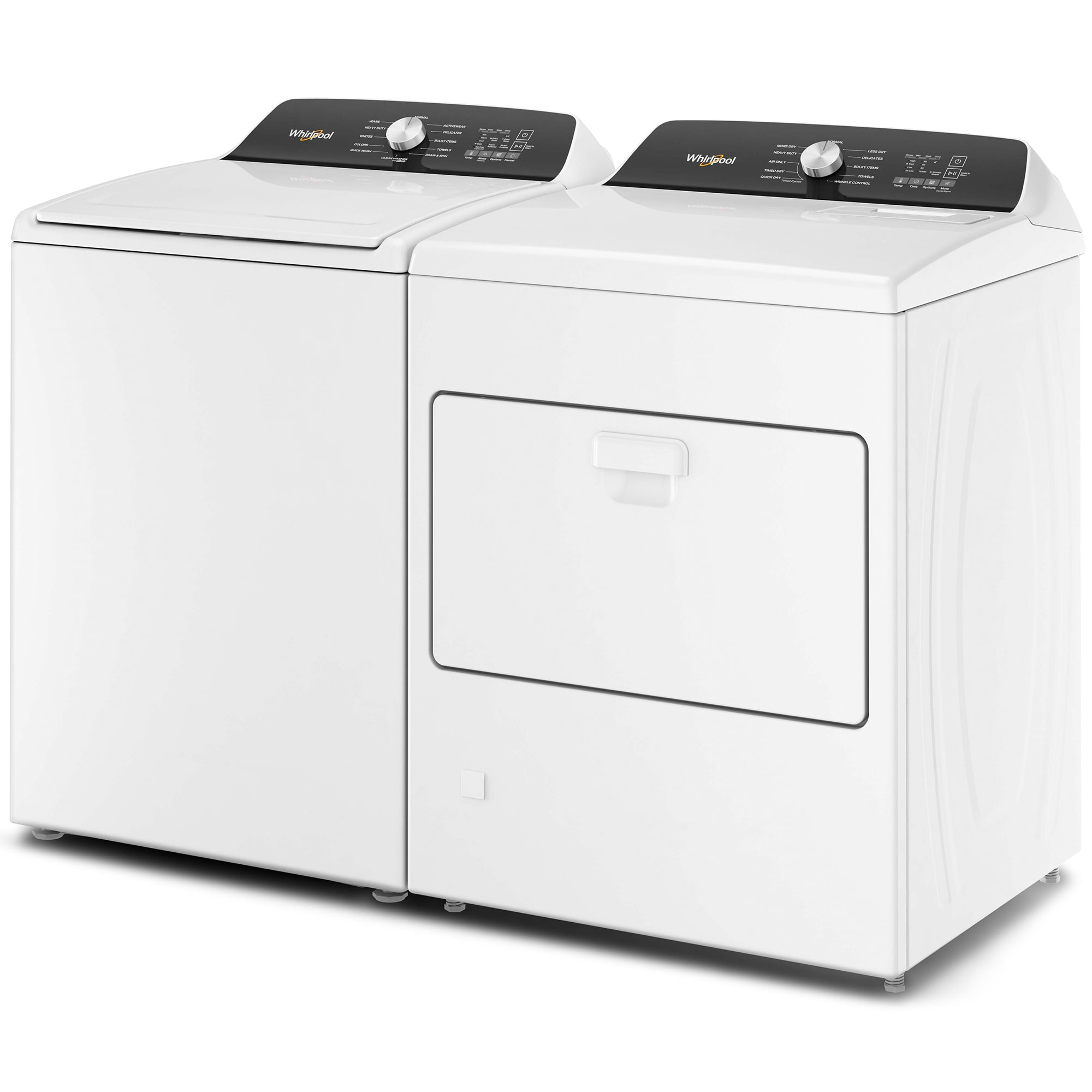 Whirlpool 29 in. 7.0 cu. ft. Top Loading Gas Dryer with 11 Dryer Programs, 1 Dry Options, Wrinkle Care & Sensor Dry - White, , hires