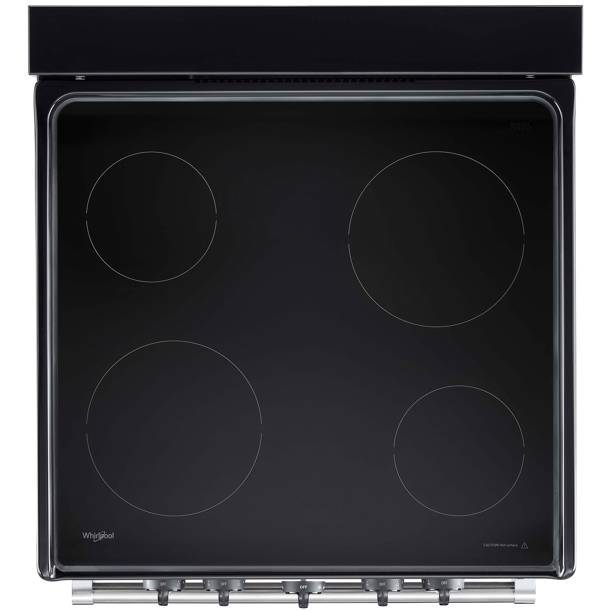 Whirlpool 24 in. 2.9 cu. ft. Electric Range with Radiant Burners - Stainless Steel, , hires