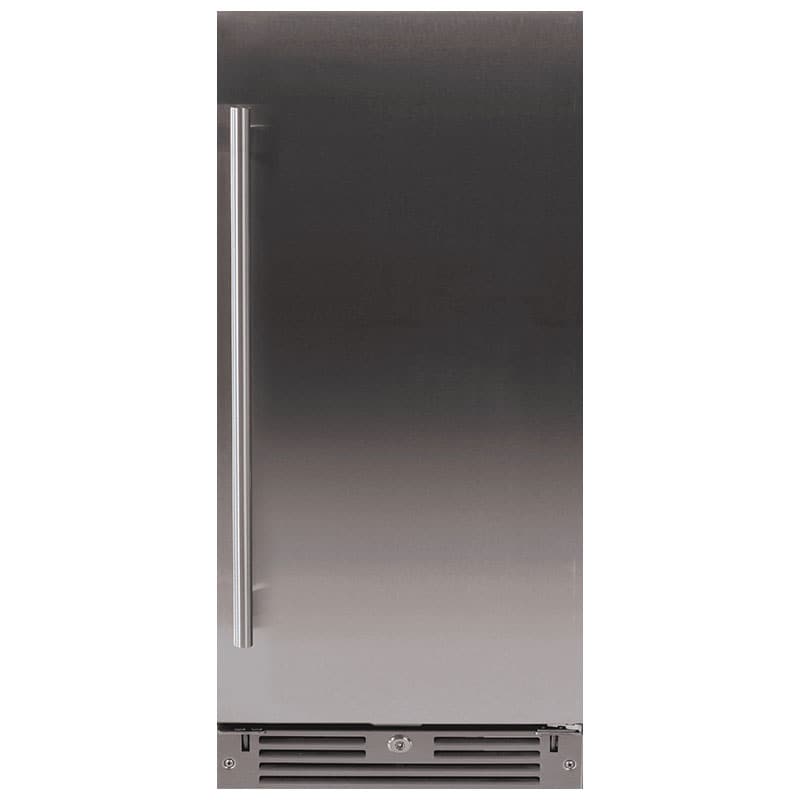 XO 15 in. 3.3 cu. ft. Built-In Outdoor Undercounter Refrigerator - Stainless Steel, , hires