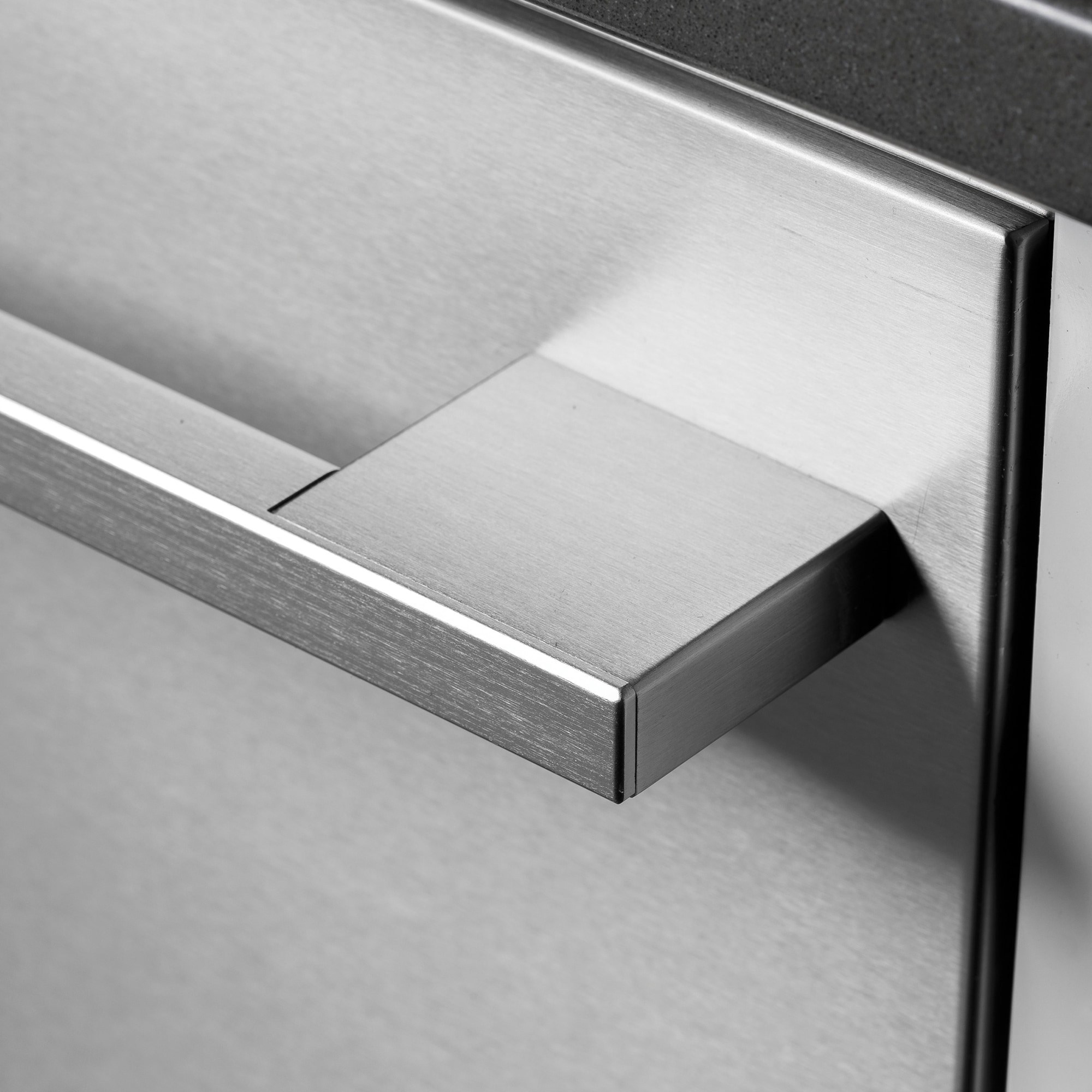 Monogram 24 in. Top Control Flush-Mount Smart Dishwasher with 42 dBa Sound Level, 3rd-Rack & Max Dry system - Stainless Steel, , hires