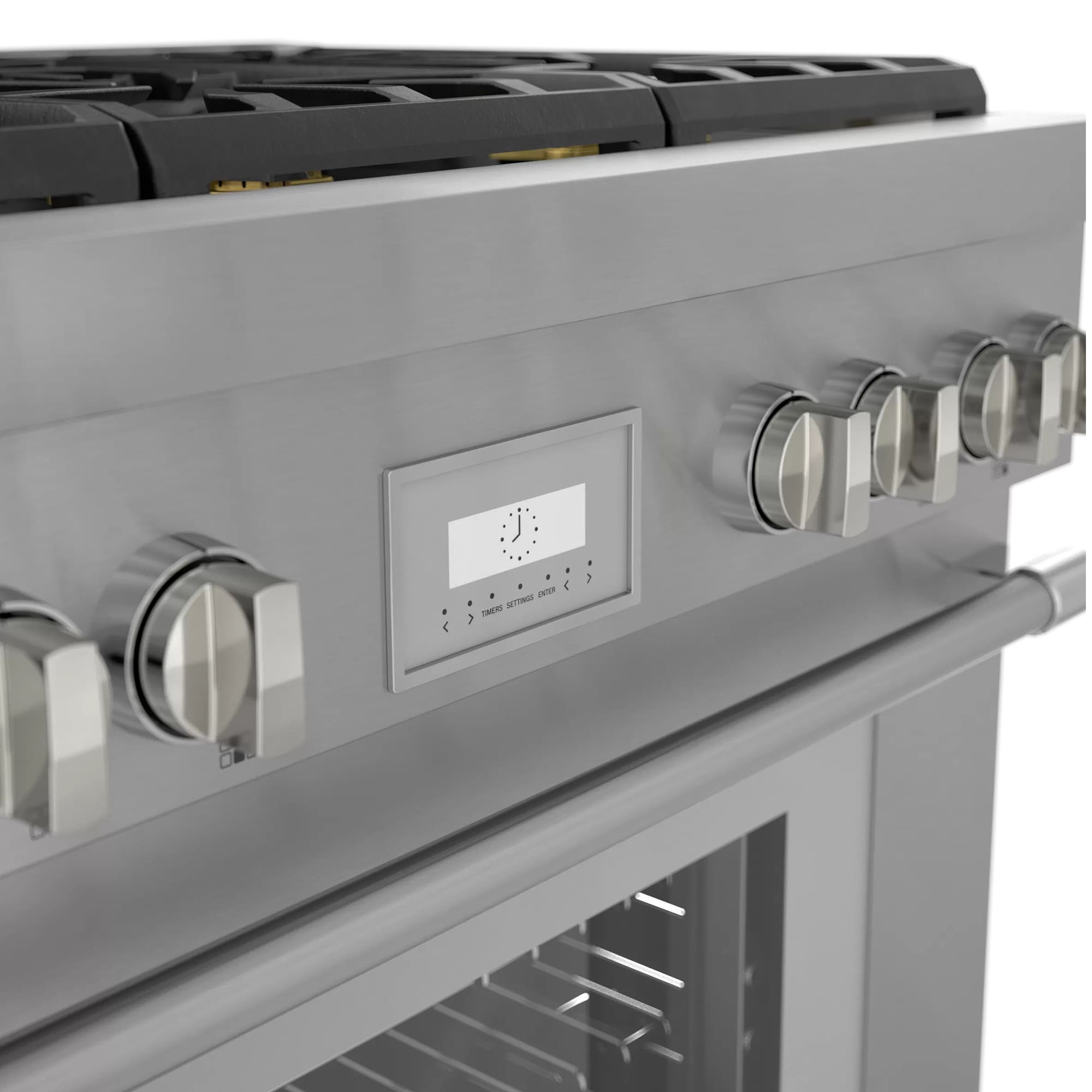 Thermador Pro Harmony Professional Series 36 in. 4.9 cu. ft. Smart True European Convection Dual Fuel Range with 6 Sealed Burners - Stainless Steel, , hires