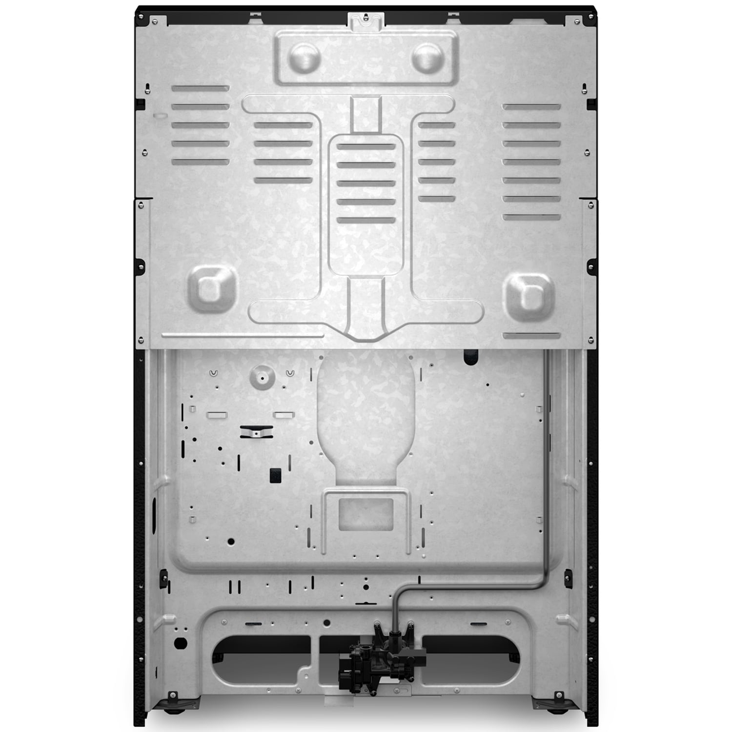 Maytag 30 in. 5 cu. ft. Air Fry Standard Convection Gas Range with 5 Sealed Burners - Black, Black, hires