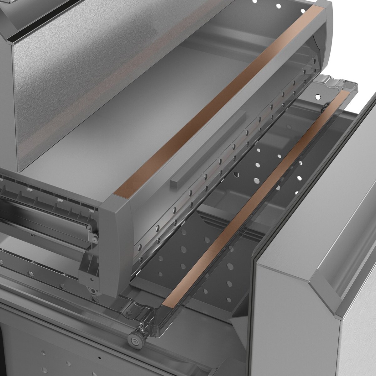 Cafe 36 in. 27.8 cu. ft. Smart 4-Door French Door Refrigerator with Ice & Water Dispenser - Matte White, Matte White, hires