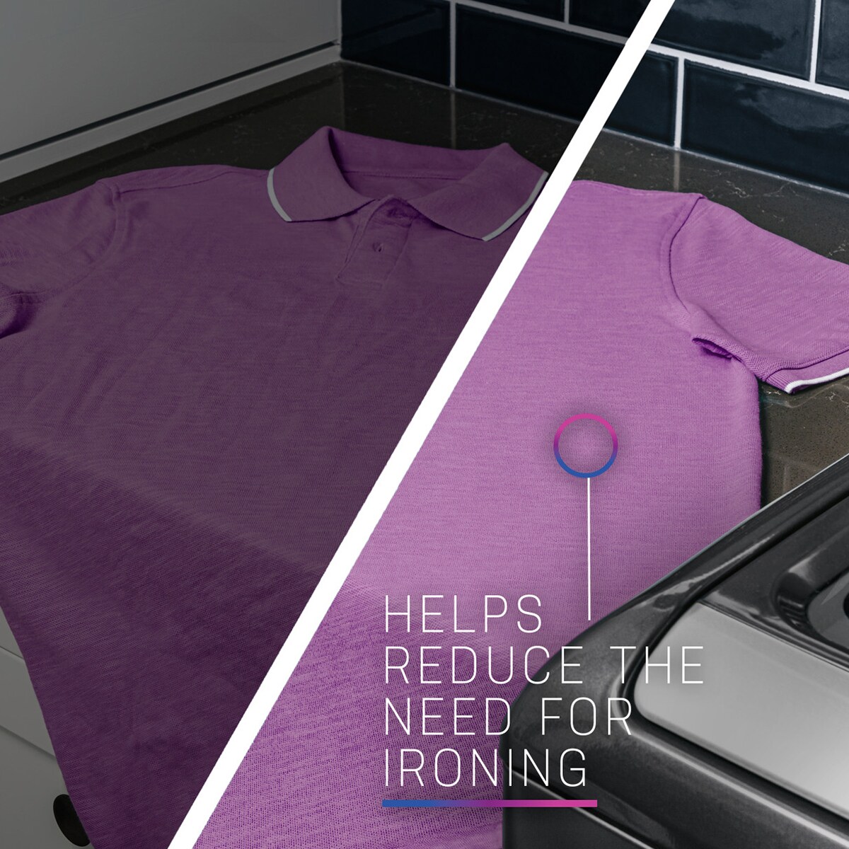 GE Profile 28 in. 7.8 cu. ft. Smart Stackable Gas Dryer with Sensor Dry, Sanitize & Steam Cycle - Sapphire Blue, Sapphire Blue, hires