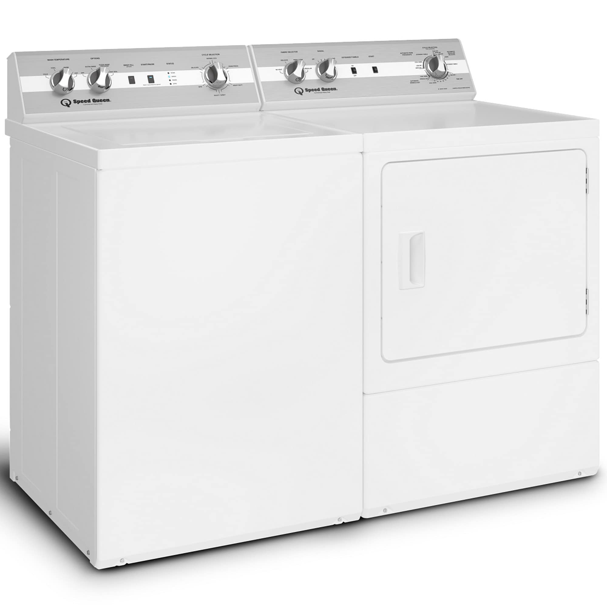Speed Queen TC5 26 in. 3.2 cu. ft. Top Load Washer with Agitator & Classic Clean - White, White, hires
