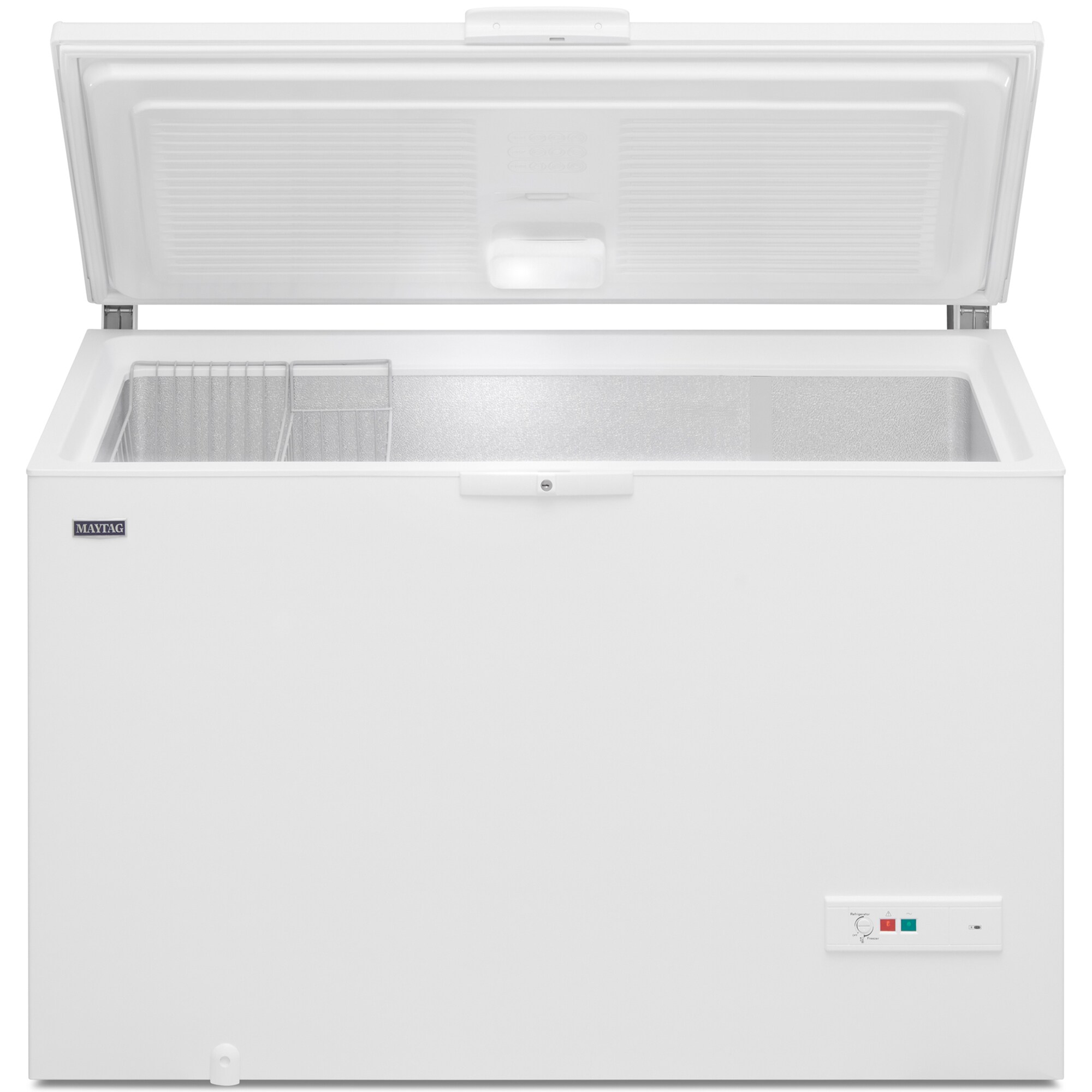 Maytag 55 in. 16.0 cu. ft. Garage-Ready Chest Freezer - White, , hires