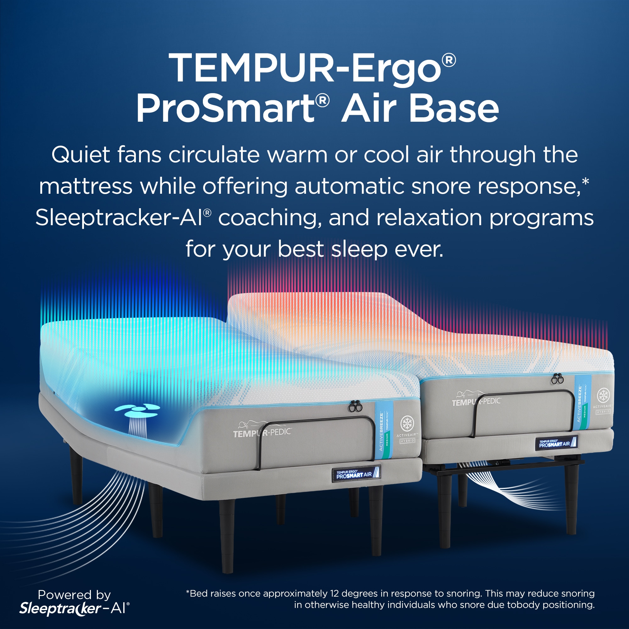 Tempur-Pedic ActiveBreeze 2.0 Medium Hybrid King Size Mattress, , hires