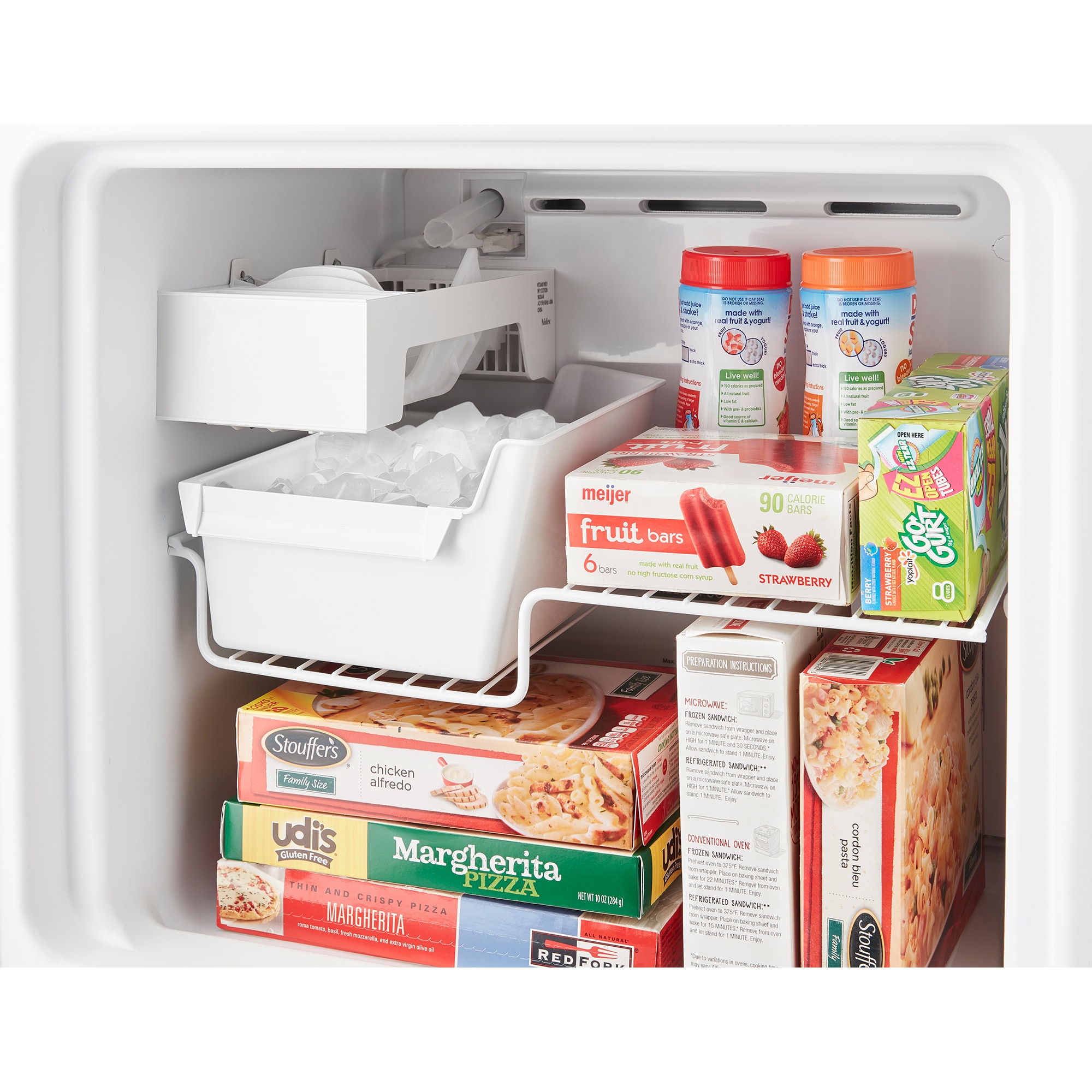 Whirlpool 24 in. 11.6 cu. ft. Counter Depth Top Freezer Refrigerator - Stainless Steel, Stainless Steel, hires