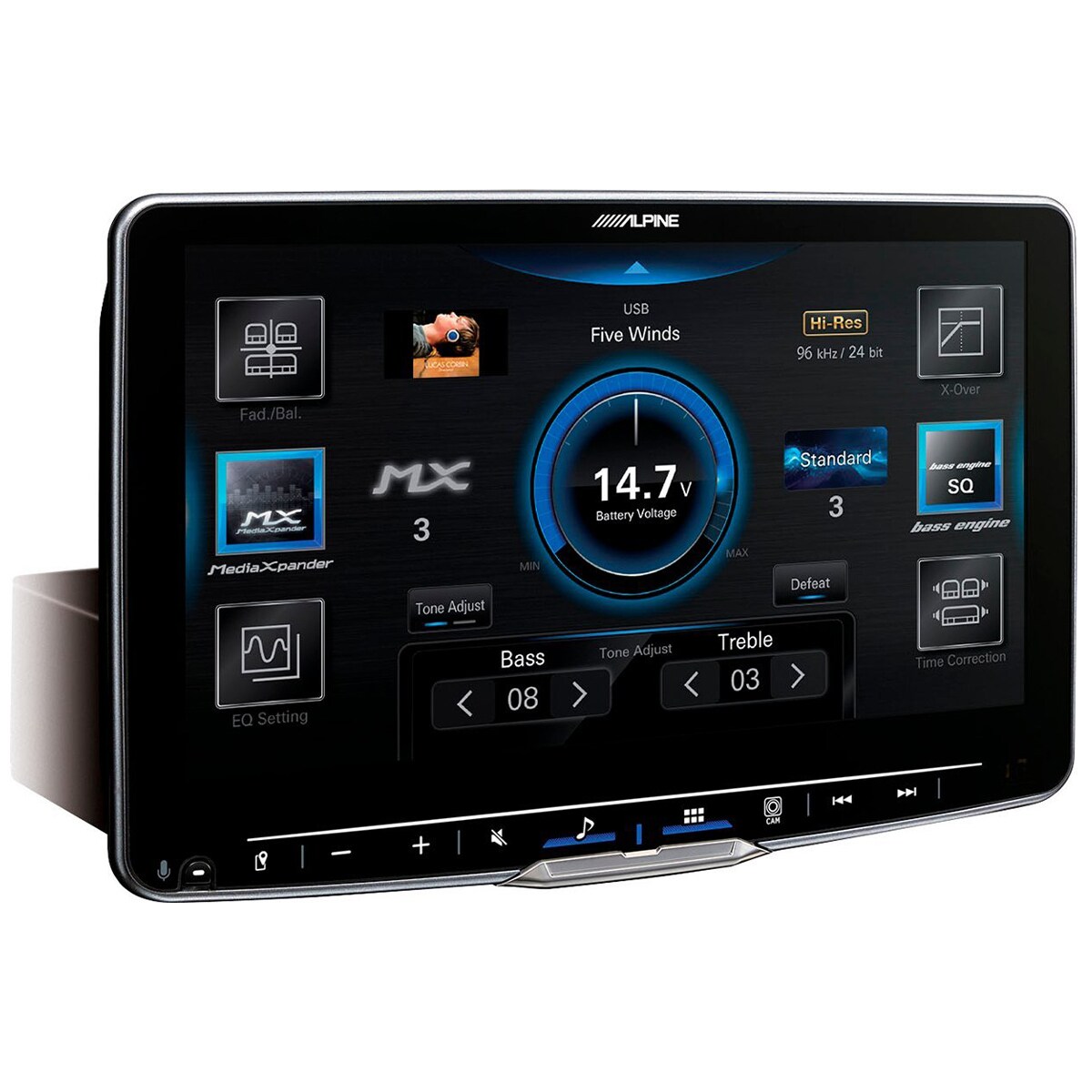 Alpine 9 in. Carplay Wireless & Android Auto Plus HDMI Video System, , hires