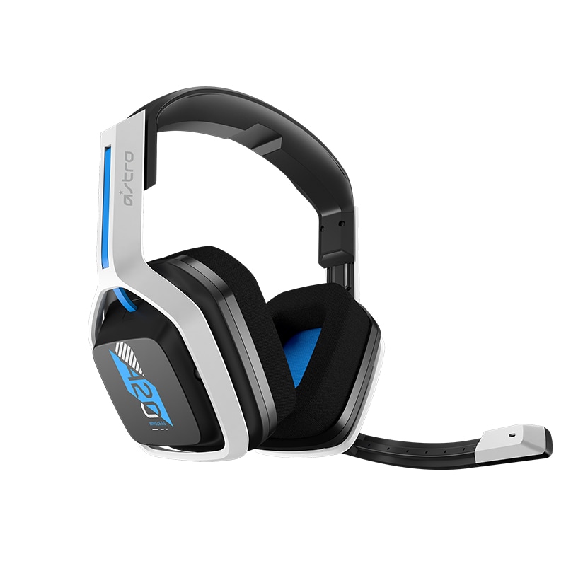 Astro Gaming A20 Wireless Stereo Gaming Headset Gen 2 for PlayStation 5, PlayStation 4, PC and Mac - White/Blue (939-001876)